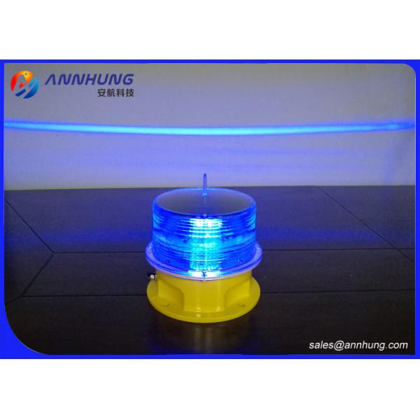 China AH-SA-B Solar Airfield Runway Light with LED Life >100,000 Hours 3.7V Operating Voltage and 1.8W Output factory