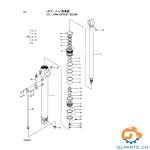 Hydraulic Arm Cylinder 4388224 For Hitachi ZX70 ZaX70 Excavator Parts