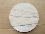 2017 Popular 4‘’ Absorbent Sandstone Coaster Customized Size and Printed Logo