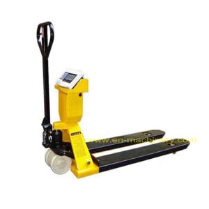 China Manual Hydraulic Hand Pallet Trucks with CE with Metal Lifting Tool factory