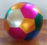 Kids Toys Yiwu Water Cloth Inflatable Pvc Beach Bouncy Ball with Soft Metallic