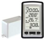 Digital Household Rain Gauge with Wireless Tipping-Bucket Design Battery Life 12