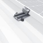 Anodized Aluminum Extrusion Rail For Photovoltaic Module Mounting Systems