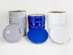 UN Rated Oil Chemicals 5 Gallon Metal Pails Corrosion Resistance