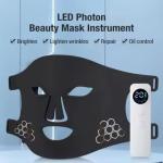 4 Colors Red Light Therapy Mask Silicone Intelligent Red Light Therapy Mask