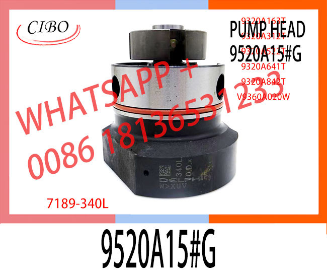 High Quality Diesel Fuel Injection Pump DPA Head Rotor 7189-340L For 9520A15#G