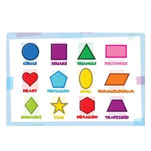 China Premium Disposable Baby Placemat , Custom Design Fancy Dining Table Mats factory