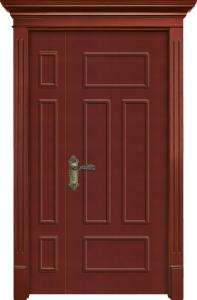 China Standard Interior Modern Fire Rated Wooden Doors 60 Minutes Soundproof factory