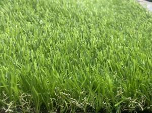 China Outdoor Sports Grass Artificial Turf Rug Green Carpet With Drainage Holes Density 21000 factory