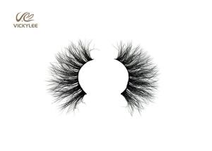 China Fluffy Multiple Layers 13mm Natural False Eyelashes factory