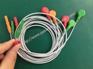 China CONTEC TLC 9803 5-Lead Wire ECG Cable PN 230400332 REF AGT0332 New Original White Color For Medical Equipment factory