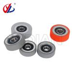 Durable Rubber Roller Tracking Wheel For CNC Woodworking Machinery Edge Banding