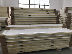 China Cold Storage Warehouse 50mm Thick PU Cam Lock Panel factory