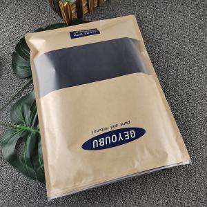 China T-Shirt Polyethylene Plastic Clothing Zipper Bag Resealable Custom Frosted factory