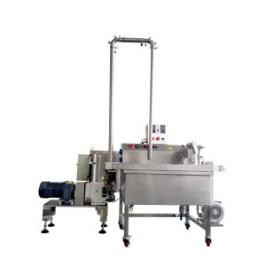 Automatic Continuous Chocolate Enrobing Machine With Melting Tank