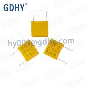 China 2.2uF 225nF X2 Suppression Induction Capacitors 310V Box Type factory