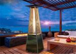 Factory price easy to moving hot sell gas patio heater with wheels