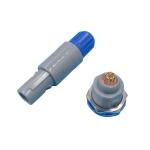 Round Solder Plastic Push Pull Connector