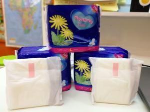 China Natural Menstrual Sanitary Pads Feminine Hygiene Night Use Sanitary Napkin OEM factory