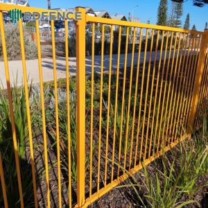 Anti-Theft Tubular Steel Fence Secure Perimeter