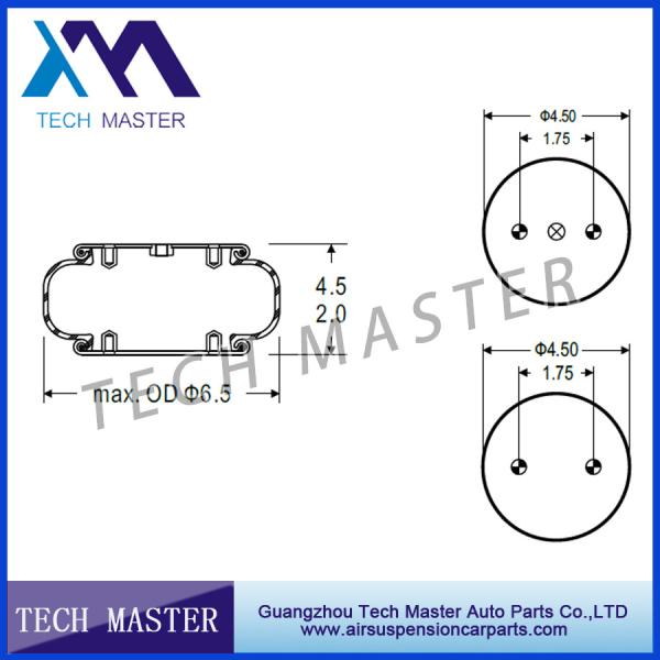 Hot sale Convoluted Industrial air spring for Truck / Trailer air bellows spring