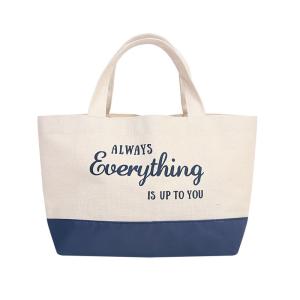 China Customized Luxury Universal Cotton Shopping Totes Promotional Tote Bags With Logo factory