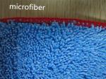 13 * 47 Microfiber Dust Mop Blue Twisting Fabric Red Stitched Floor Cleaning