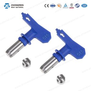 Adjustable Atomizing Airless Sprayer Nozzle High Hardness Anti Clogging