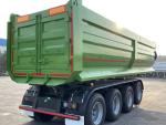 Heavy Duty Dump Truck Trailer Wheel Base 1310mm 16 Tire Number