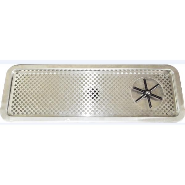 China Detachable 60cm Bar Drip Tray With Glass Rinser And Drainer factory