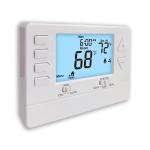 Lcd Battery Operated HVAC System Central Air Conditioner Thermostat For Smart