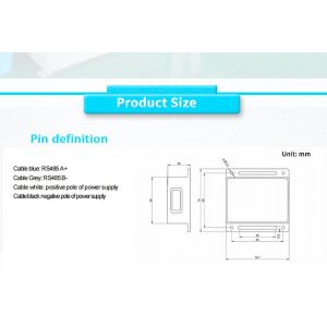 Customizable 0.05-80m Range Single Point Laser Ranging Sensor for Industrial