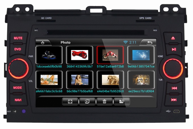 Ouchuangbo Auto DVD Stereo Player for Toyota Prado 2008-2011 Android 4.2 System iPod USB Wifi OCB-8626B
