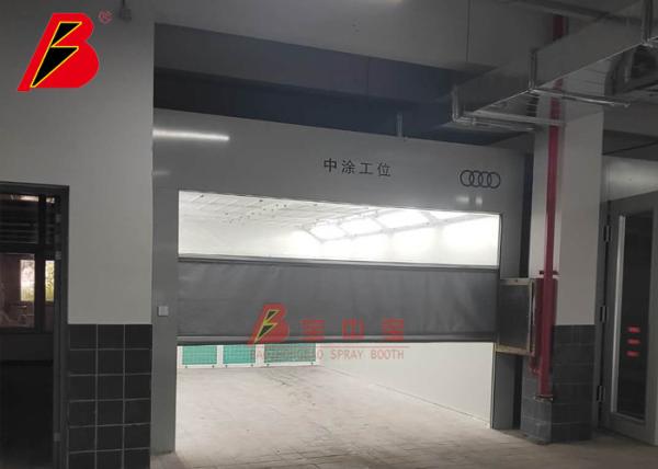 Body Shop Prep Station Booths Polishing Auto Paint Line Sheet Metal Line For 4s