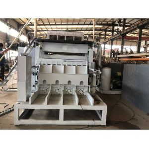 Waste Paper Pulp Egg Tray Making Machine , Fruit Tray Making Machine Large