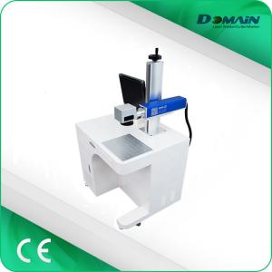 China 20 Watt 3D Laser Marking Machine / Metal Tag Engraving Machine 20-100KHz factory