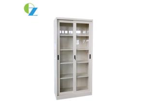 China Cold Rolling Steel Floor Standing Cupboard Office Furniture with Adjustable Shelves factory