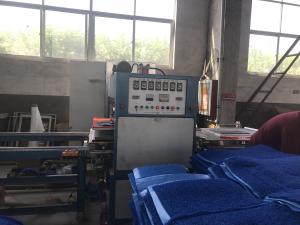 China ABB Inverter PVC Hollow Out Mat Making Machine High Output 300kg/h SGS Assured factory