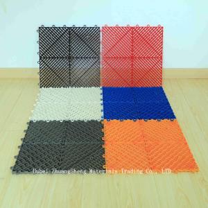 China Ultrathin Type Plastic Permeable Floor / Outdoor Non Slip Plastic Flooring By Plastic Injection Molding factory