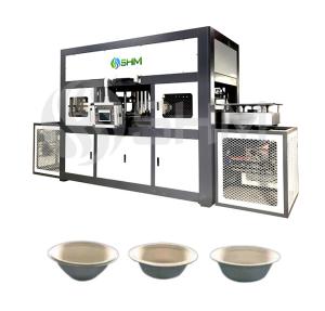 China Biodegradable Tableware Making Machine Paper Pulp Thermoforming Machine factory