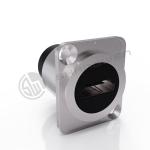 Industrial Electronics Accessories Zinc Alloy Square Data Connector for Audio