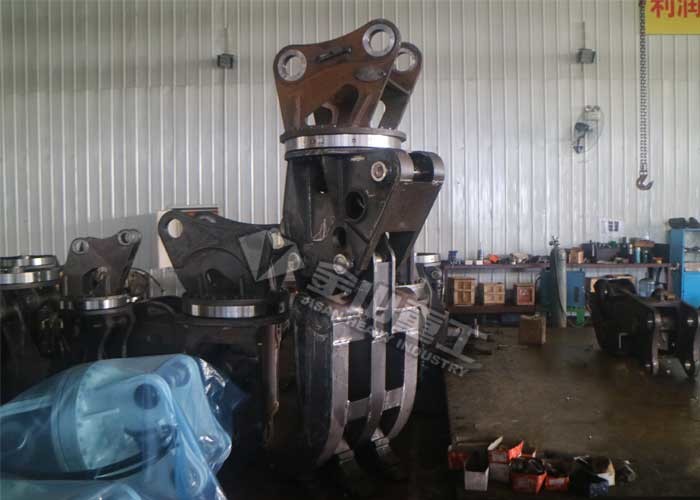 Multi Use Rotating Log Grapple Scrap Grab Suit Hitachi Excavator ZX210