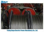 High Strength Anti-twisting Braided Steel Wire Rope / Galvanized Steel Stringing