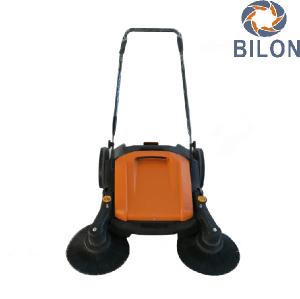 China Electric Snow Sweeper Machines Hand Push Type Power Snow Brush Sweeper factory