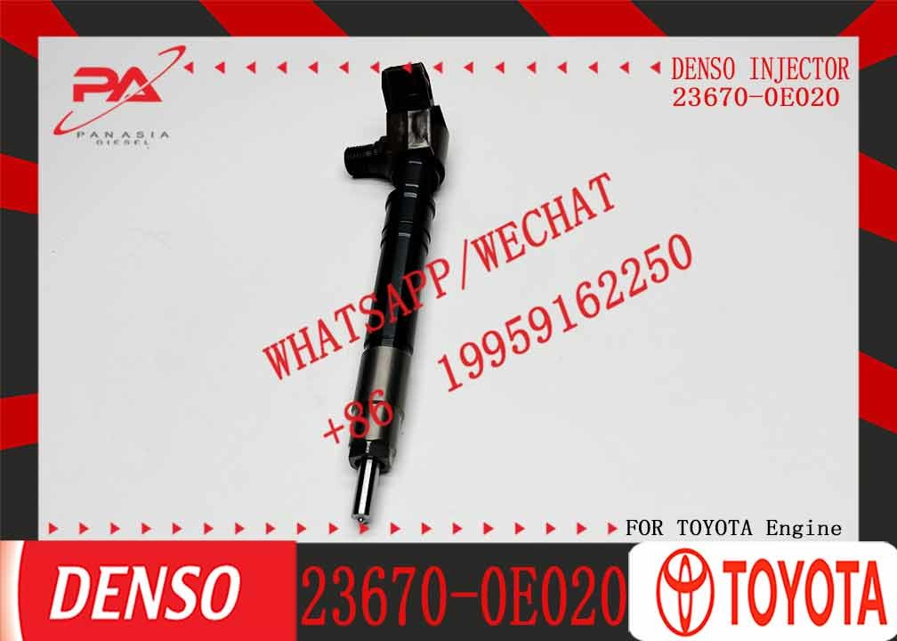 Practical Hot Sale 23670-0E020 DENSO Electric Injector 23670-0E020/295700-0120/295700-0560 G4S008 For Toyota