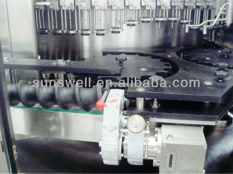 SUS304 2000BPH Cider Filling Machine With Rotary Rinser