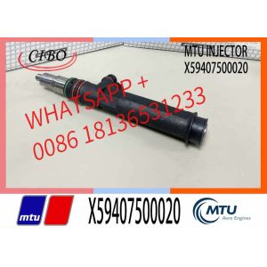 High Quality Original New MTU4000 diesel Injector X59407500020 Common Rail Fule