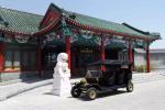CE Approval Antique Electric Car 11 Seats Car Grade Painting