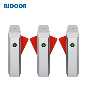 China Automatic Wrist High Flap Barrier Turnstile Security Electronic Entry Systems factory