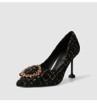 ZM022 857-10 Autumn New 2020 Sexy Women'S High Heel Shoes Wholesale Diamond Cat
